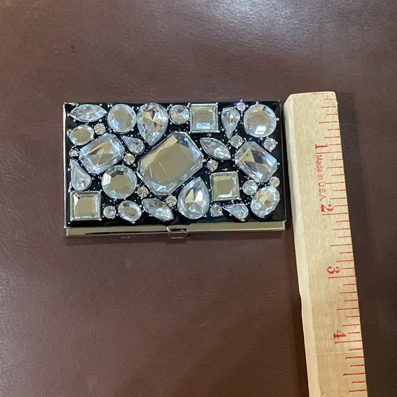 Rhinestone Business Card Case - Picture 8 of 9